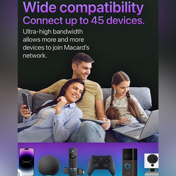 Macard WiFi Extender N300 NWOT still in box. - Picture 8 of 9